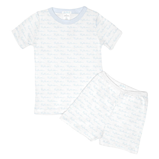 Lyda Baby Big Brother Two-Piece Short Sleeve Pajama Set