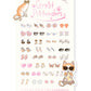 Great Pretenders Pawsome Sticker Earrings