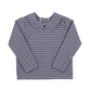Beaufort Bonnet Peter Pan Collar Shirt Navy Grove Gingham