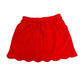 Sage and Lilly Solid Red Skort