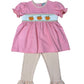 Three Sisters Autumn Harvest Smocked Pant Set