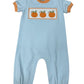 Three Sisters Autumn Harvest Smocked Boy Romper