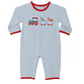 Three Sisters Christmas Train Boys Romper