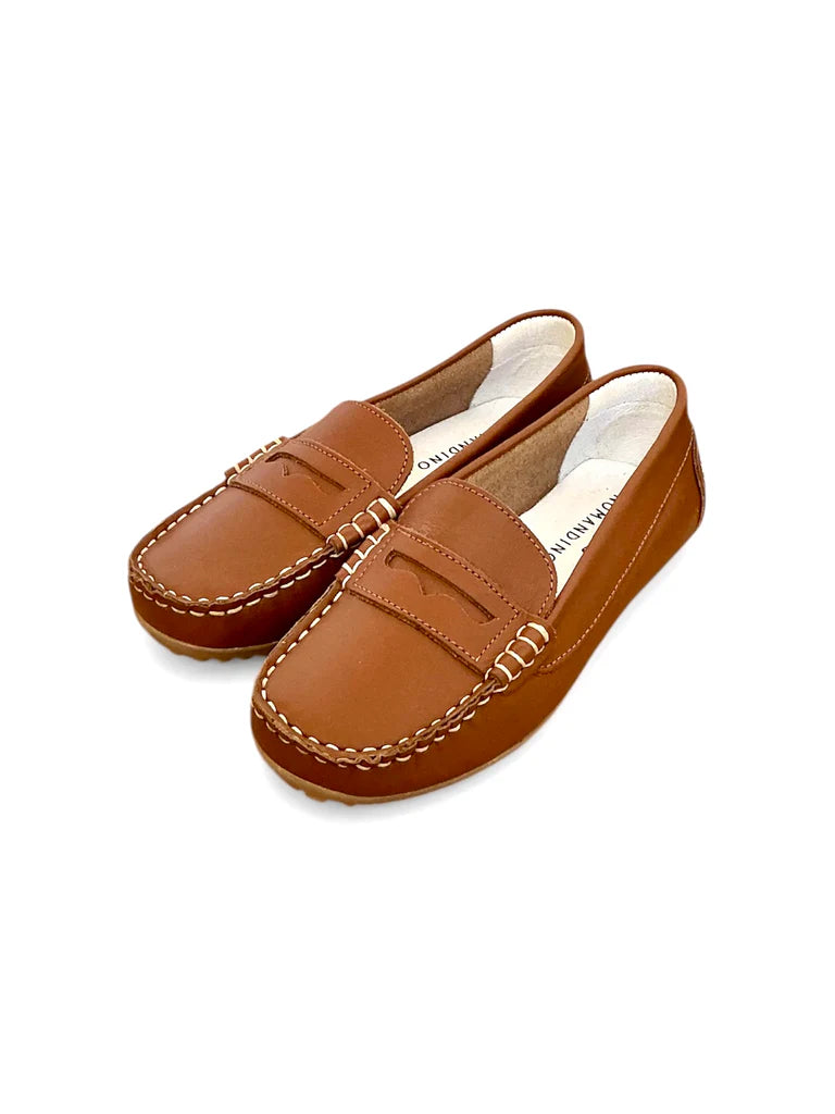 Nomandino Andy Tan Penny Loafer--Leather