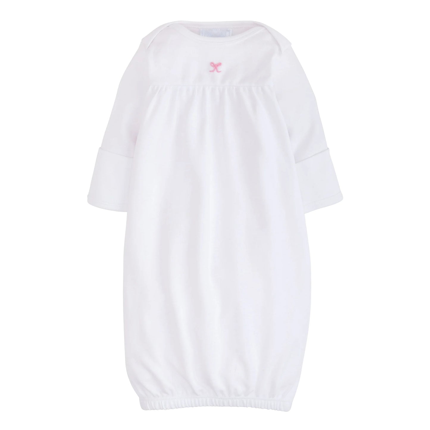 Little English Pinpoint Gown--Bow