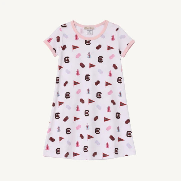Beaufort Bonnet Polly Play Dress--South Carolina Spirit/Palm Beach Pink