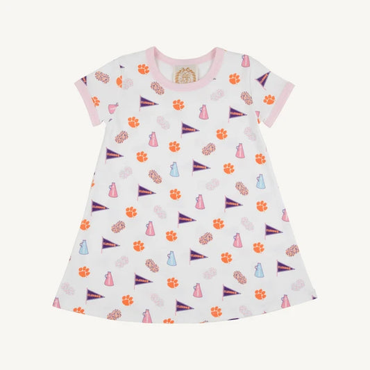 Beaufort Bonnet Polly Play Dress--Clemson Tiger Triumph