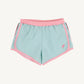 Beaufort Bonnet Prepletic Shimmy Shake Shorts Old Greenwich Green with Sandpearl Pink & Sandpearl Pink Stork
