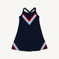 Beaufort Bonnet Prepletic Little Miss Tennis Dress--Nantucket Navy, Richmond Red, Worth Avenue White