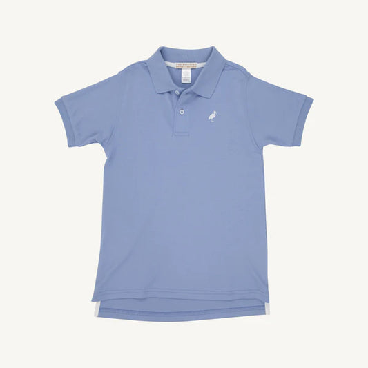 Beaufort Bonnet Prim and Proper Polo--Park City Periwinkle