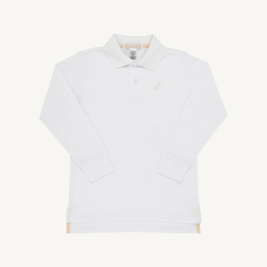 Beaufort Bonnet Prim and Proper Polo--Worth Avenue White