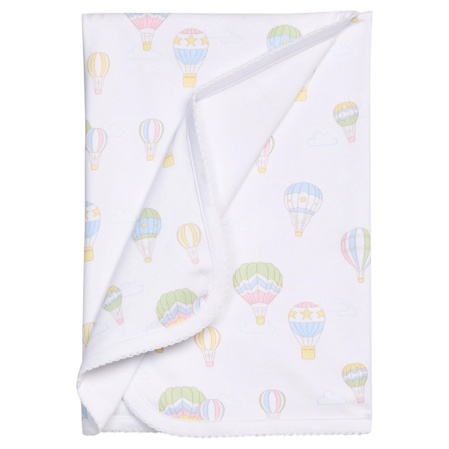 Little English Printed Blanket--Hot Air Balloon