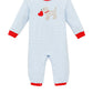 Trotter Street Boy's Puppy Love Romper