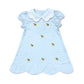 Zuccini Puppy Bryar Dress, Light Blue Bitty Knit