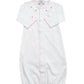 The Proper Peony Proper Pima Converter--White with Pink