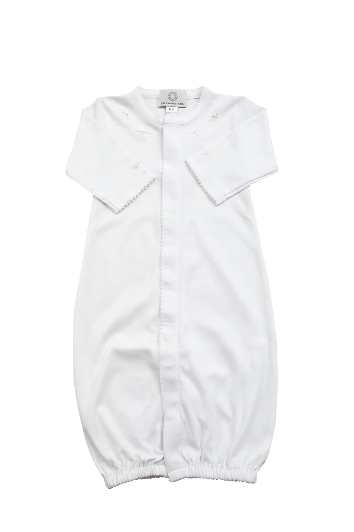 The Proper Peony Proper Pima Converter--White with White