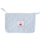 Little English Luggage Sailboat--Quilted Cosmetic Bag