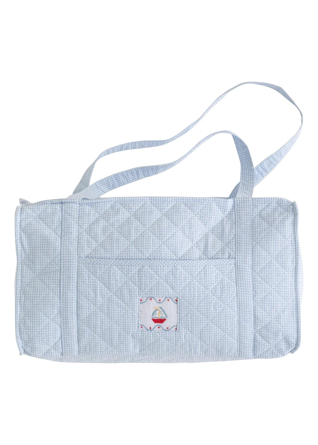 Little English Luggage Sailboat--Quilted Duffel Bag