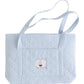 Little English Luggage Sailboat--Quilted Tote Bag