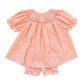 Ruth and Ralph Dancing Skeletons Smocked Annabelle Bloomer Set