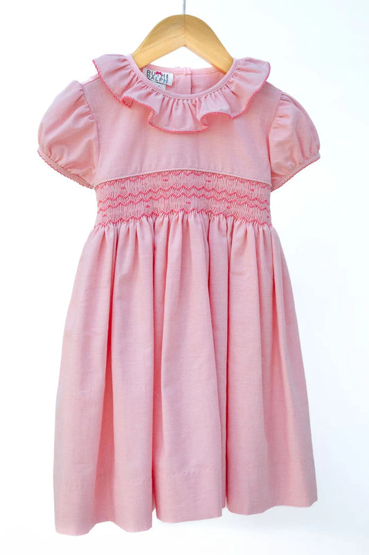 Ruth and Ralph Pink on Pink Caroline Dress
