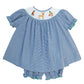 Ruth and Ralph Hunting Season Annabelle Smocked Bloomer Set