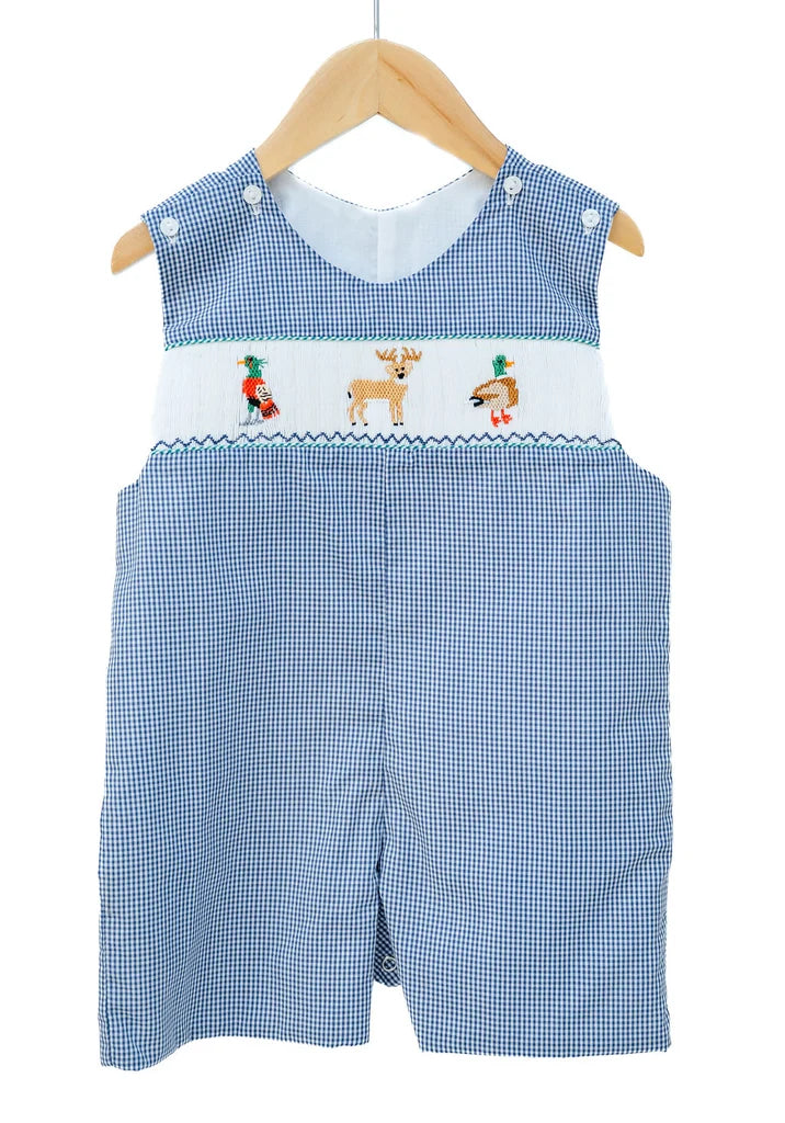 Ruth and Ralph Smocked Hunting Season Benjamin Shortall