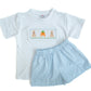 Ruth and Ralph Easter Bunny and Carrots Beau T-Shirt/Shorts Set