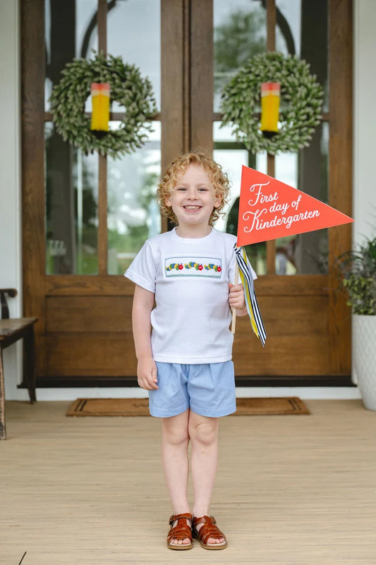 Ruth and Ralph Back to School Caterpillar Beau T-Shirt Set