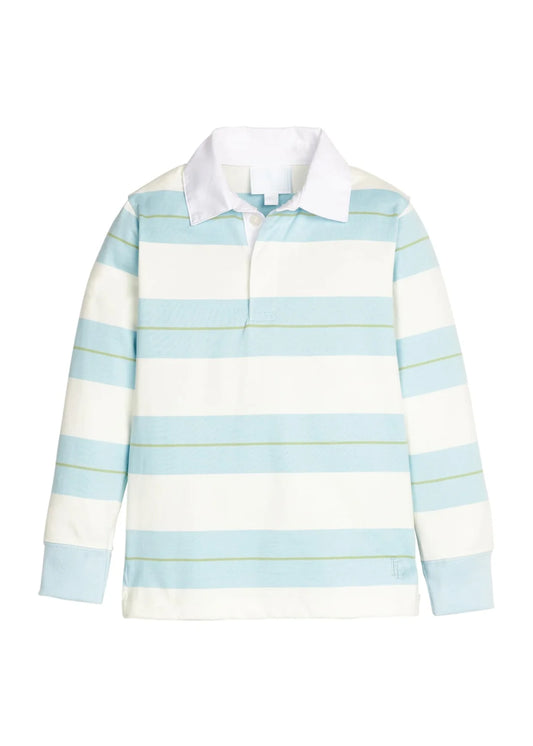 Little English Rugby Polo--Fondren Stripe