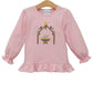 Jellybean Away In A Manger Ruffle Top