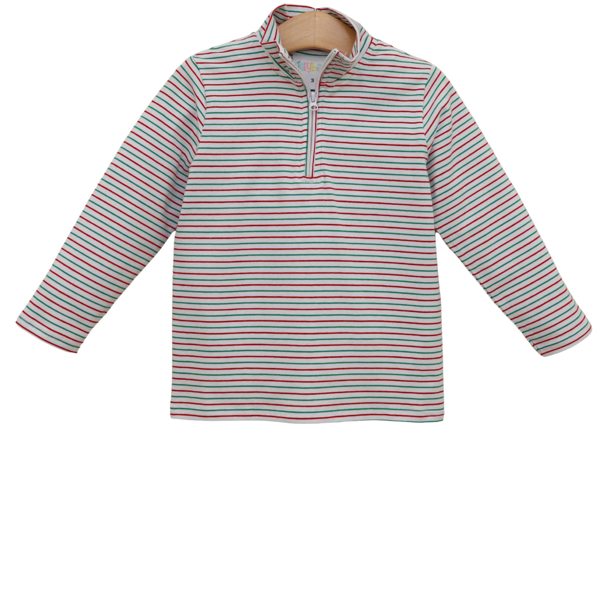 Jellybean Christmas Candy Stripe Evan Pullover