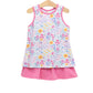 Jellybean by Smock Candy Poppies and Petals Bow Back Skort Set