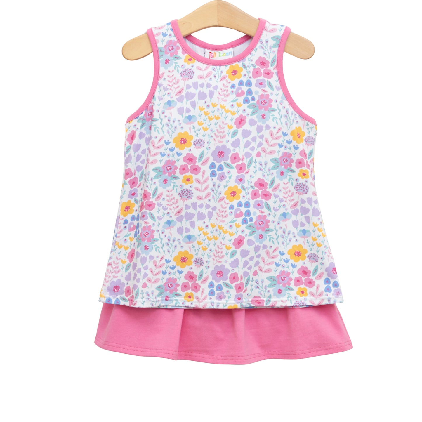 Jellybean by Smock Candy Poppies and Petals Bow Back Skort Set