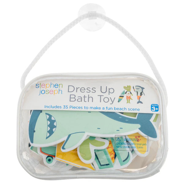 Stephen Joseph DRESS-UP BATH TOY SHARK/DINO