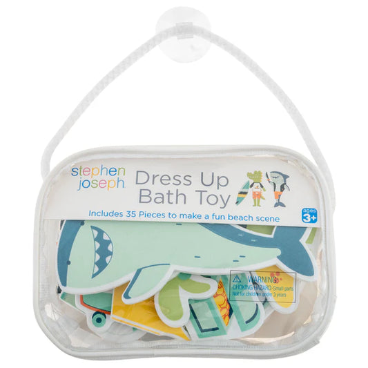 Stephen Joseph DRESS-UP BATH TOY SHARK/DINO