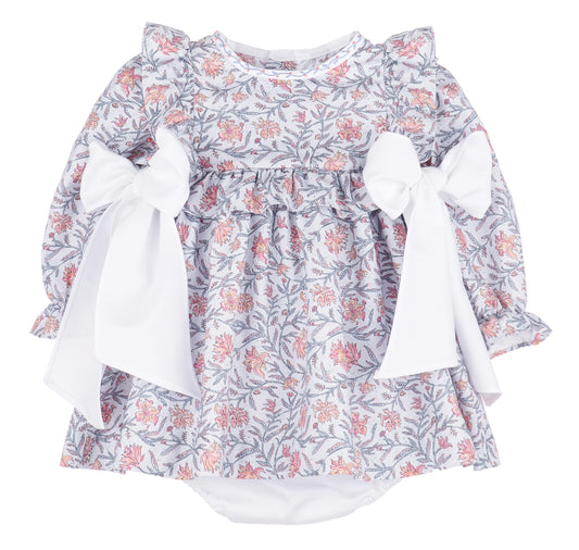 Sophie and Lucas Miller Tate Ruffle Dress, Blue