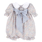 Sophie and Lucas Sweater Weather Playsuit, Blue Floral