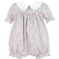 Sophie and Lucas Sweater Weather Playsuit, Blue Floral