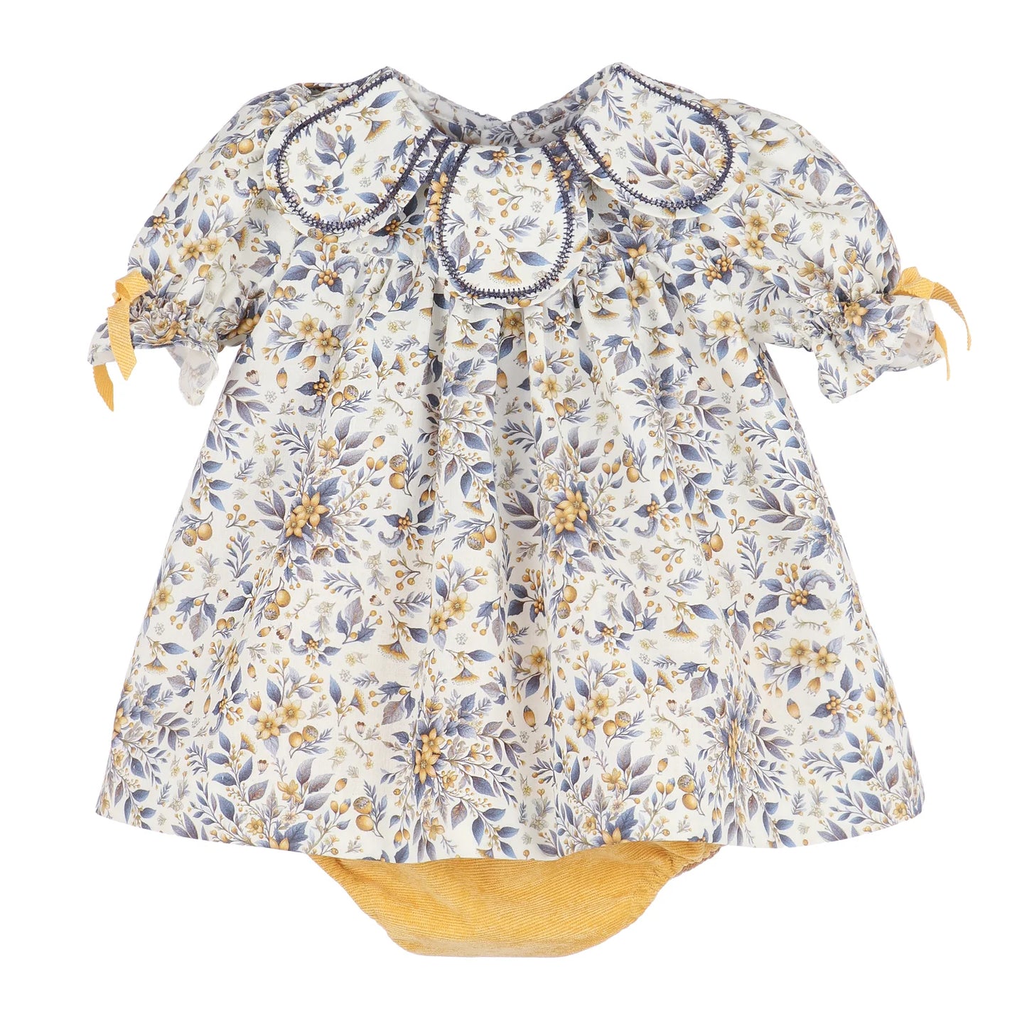 Sophie and Lucas Marigold Girls Petal Float, Print