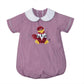 Southern Saturday Remember Nguyen Garnet/Black Boy Bubble with Applique Cocky