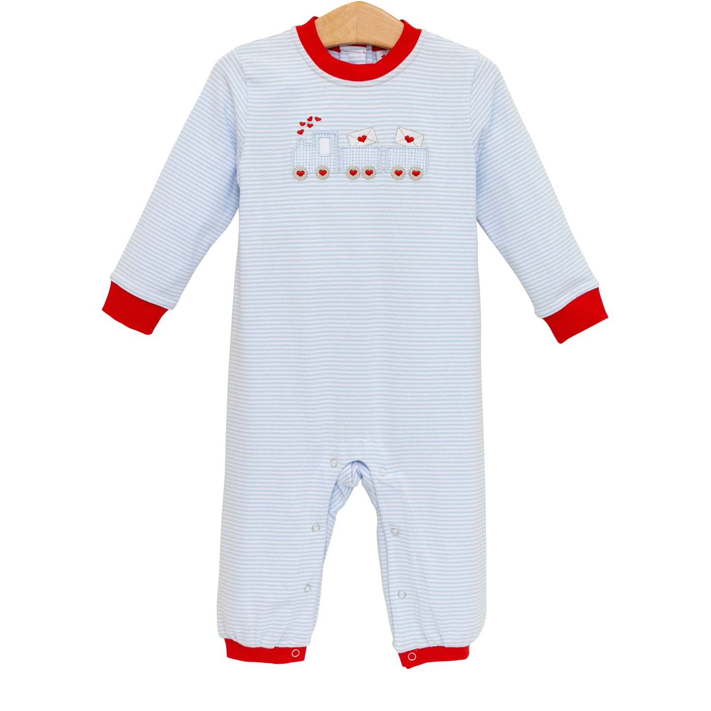 Smock Candy Jellybean Love Train Romper