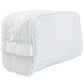 Apple of My Isla Blue Gingham Dopp Kit