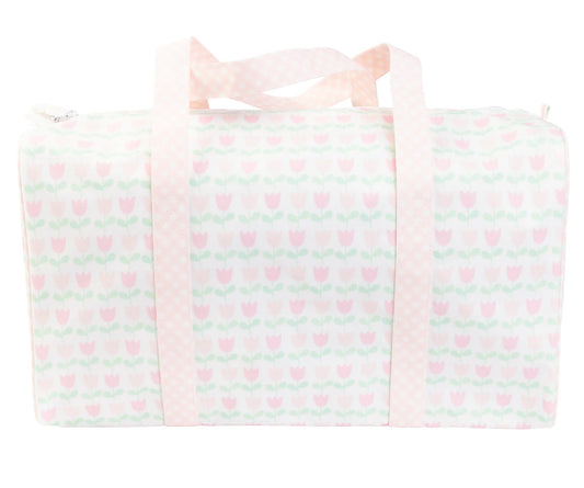 Apple of My Isla The Duffle Bag Tulips