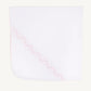 Beaufort Bonnet Sweetly Smocked Blessing Blanket--Palm Beach Pink