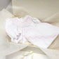 Beaufort Bonnet Sweetly Smocked Blessing Blanket--Palm Beach Pink