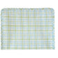 TRVL Design Roadie Large Zip Pouch--Classic Plaid Green