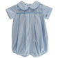 Bailey Boys Blue Check Dress Bubble--Short