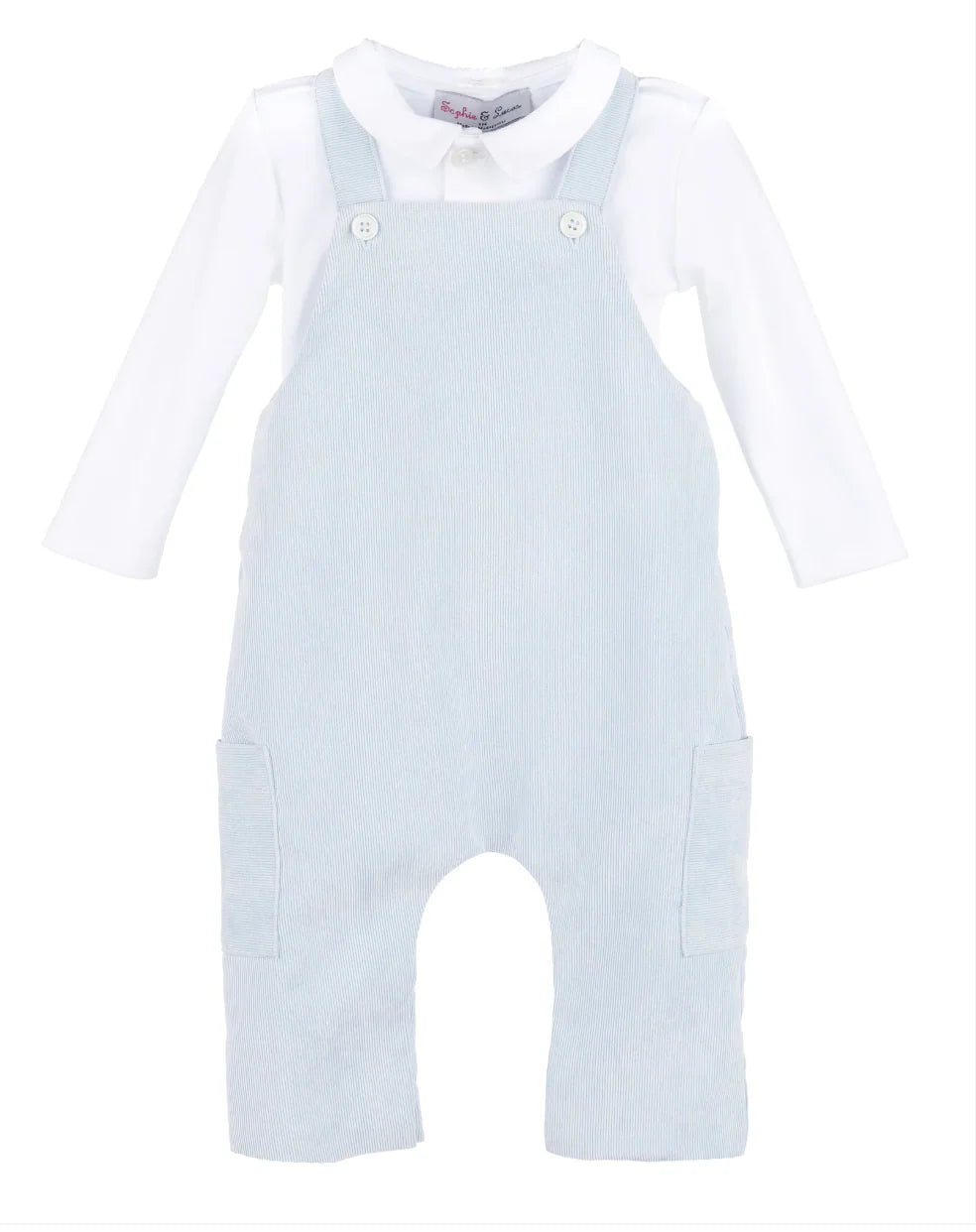Sophie and Lucas Classics Boy Cord Longall, Blue