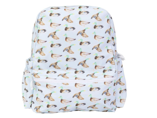Apple of My Isla Large Backpack--Mallards